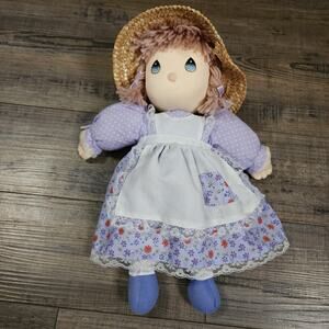 Precious Moments doll, has 1 stain see pics D